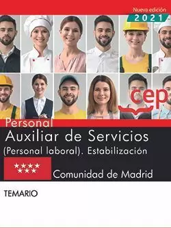 PERSONAL AUXILIAR DE SERVICIOS (PERSONAL LABORAL). TEMARIO. ESTABILIZACIÓN. COMUNIDAD DE MADRID