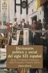 DICCIONARIO POLITICO Y SOCIAL DEL SIGLO XIX ESPAÑOL