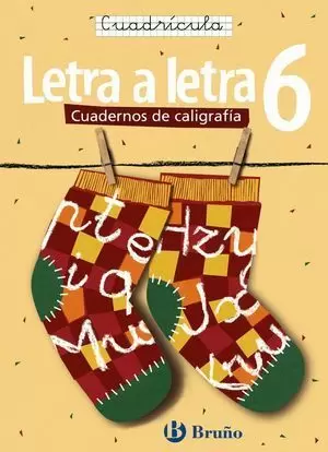 CALIGRAFÍA LETRA A LETRA CUADRÍCULA 6
