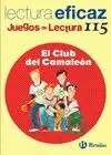 EL CLUB DEL CAMALEÓN, ESO, 1 CICLO. JUEGO DE LECTURA. CUADERNO