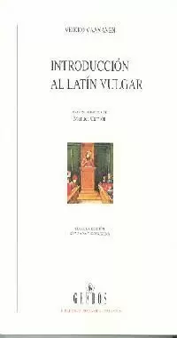 INTRODUCCIÓN AL LATÍN VULGAR