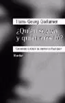¿QUIÉN SOY YO Y QUIÉN ERES TÚ?
