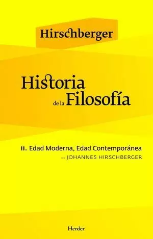 HISTORIA DE LA FILOSOFIA II