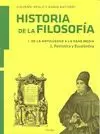HISTORIA DE LA FILOSOFÍA 1. DE LA ANTIGÜEDAD A LA EDAD MEDIA. 2. PATRISTICA Y ES