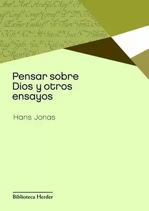 PENSAR SOBRE Y OTROS ENSAYOS