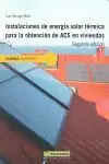 INSTALACIONES DE ENERGÍA SOLAR TÉRMICA PARA LA OBTENCIÓN DE ACS EN VIVIENDAS