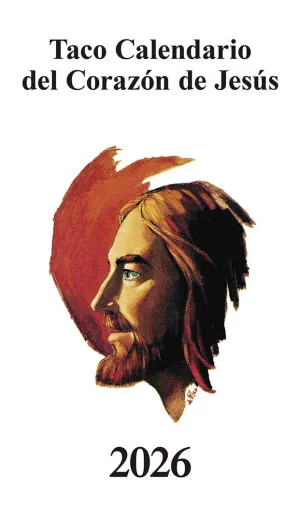 TACO CALENDARIO DEL CORAZÓN DE JESÚS - CLÁSICO CON IMÁN - 2026