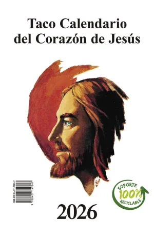TACO CALENDARIO DEL CORAZÓN DE JESÚS - GIGANTE - 2026