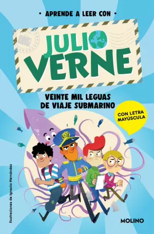 APRENDE A LEER CON JULIO VERNE 3. VEINTE MIL LEGUAS DE VIAJE SUBMARINO