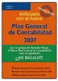 PLAN GENERAL DE CONTABILIDAD 2007. BORRADOR