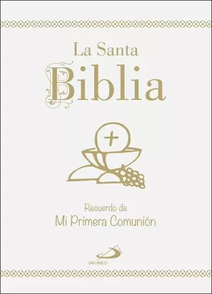 LA SANTA BIBLIA - EDICIÓN CARTONÉ, ORO Y UÑEROS