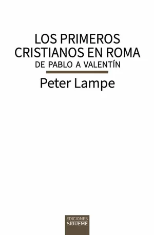 LOS PRIMEROS CRISTIANOS EN ROMA