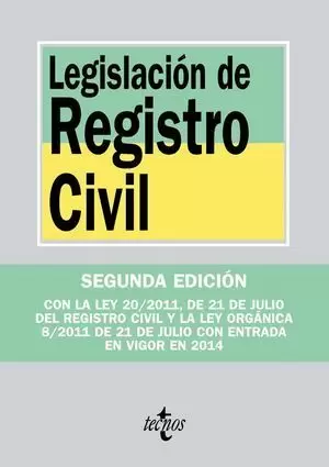 LEGISLACIÓN DE REGISTRO CIVIL