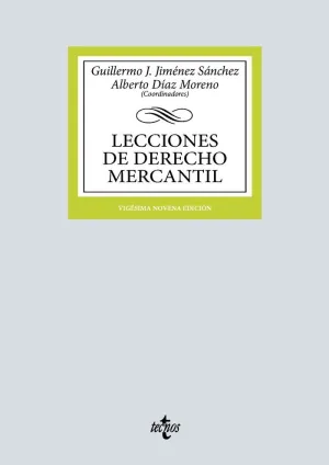 LECCIONES DE DERECHO MERCANTIL