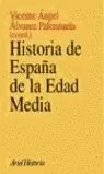 HISTORIA DE ESPAÑA DE LA EDAD MEDIA