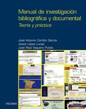 MANUAL INVESTIGACION BIBLIOGRAFICA Y DOCUMENTAL