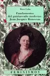 FUNDAMENTOS DE PATRIARCADO MODERNO. JEAN JACQUES ROUSSEAU