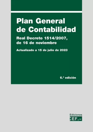 PLAN GENERAL DE CONTABILIDAD (2023)
