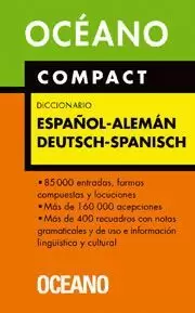 DICCIONARIO COMPACT ESPAÑOL-ALEMÁN