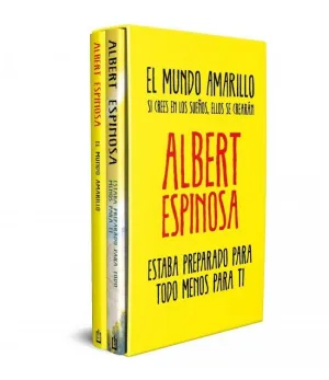 ESTUCHE LOS AMARILLOS (CONTIENE EL MUNDO AMARILLO Y ESTABA PREPARADO PARA TODO MENOS PARA TI)