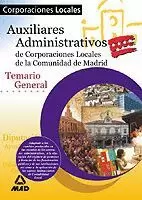 AUXILIARES ADMINISTRATIVOS CORPORACIONES LOCALES COMUNIDAD MADRID