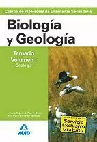 SECUNDARIA BIOLOGÍA Y GEOLOGÍA. TEMARIO VOLUMEN I