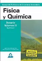 SECUNDARIA. FÍSICA Y QUÍMICA. TEMARIO III