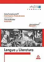 LENGUA Y LITERATURA. ACCESO CICLOS FORMATIVOS GRADO SUPERIOR