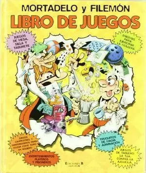 LIBRO DE JUEGOS DE MORTADELO Y FILEMON