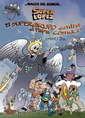 EL SUPERGRUPO CONTRA EL PAPA CÓSMICO