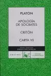 APOLOGÍA DE SÓCRATES / CRITON / CARTA VII