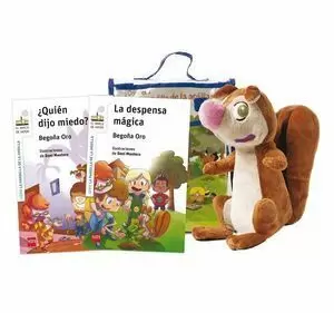 PACK LA PANDILLA DE LA ARDILLA (CON ARDILLA RASI)