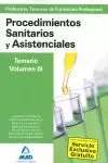 PROCEDIMIENTOS SANITARIOS Y ASISTENCIALES TEMARIO III