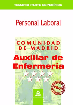 TEMARIO PARTE ESPECÍFICA AUXILIAR DE ENFERMERÍA