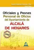 OFICIALES Y PEONES PERSONAL DE OFICIOS AYUNTAMIENTO ALCALA DE HENARES