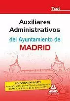 TEST AUXILIARES ADMINISTRATIVOS AYUNTAMIENTO MADRID