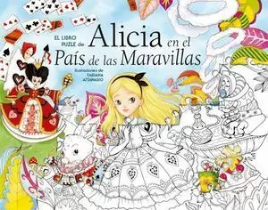LIBRO PUZZLE ALICIA EN EL PAIS DE LAS MARAVILLAS
