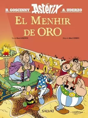 EL MENHIR DE ORO. ASTÉRIX