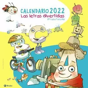 CALENDARIO 2022. LAS LETRAS DIVERTIDAS