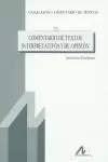COMENTARIO DE TEXTOS INTERPRETATIVOS Y DE OPINIÓN