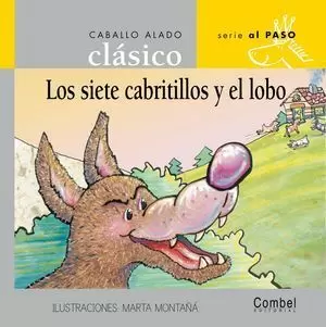 LOS SIETE CABRITILLOS Y EL LOBO (LETRA DE PALO)