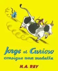 JORGE EL CURIOSO CONSIGUE UNA MEDALLA
