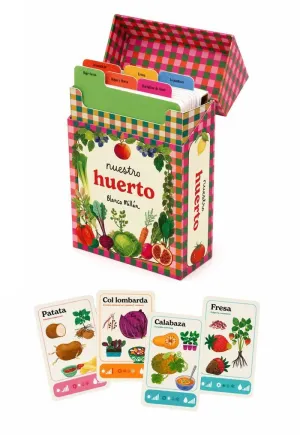 NUESTRO HUERTO: CAJA CON 63 FICHAS