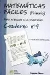 MATEMÁTICAS FÁCILES (PRIMARIA) PARA ATENCIÓN A LA DIVERSIDAD 4