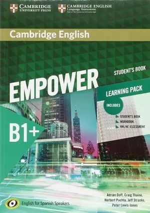 CAMBRIDGE ENGLISH EMPOWER B1+ STUDENT'S + WORBOOK