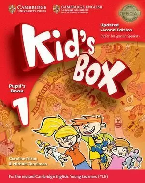 KID'S BOX LEVEL 1 PUPIL'S BOOK WITH MY HOME BOOKLET UPDATED ENGLISH FOR SPANISH