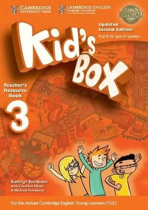 KID'S BOX LEVEL 3 TEACHER'S RESOURCE BOOK WITH AUDIO CDS (2) UPDATED ENGLISH FOR