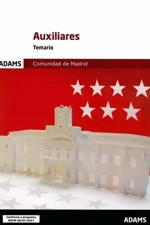 TEMARIO OPOSICIONES AUXILIAR ADMINISTRATIVO COM MADRID 2017