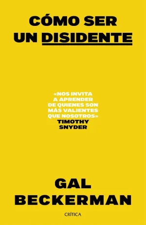 CÓMO SER UN DISIDENTE