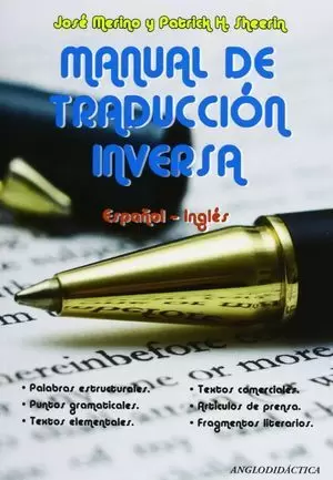 MANUAL DE TRADUCCIÓN INVERSA ESPAÑOL-INGLÉS